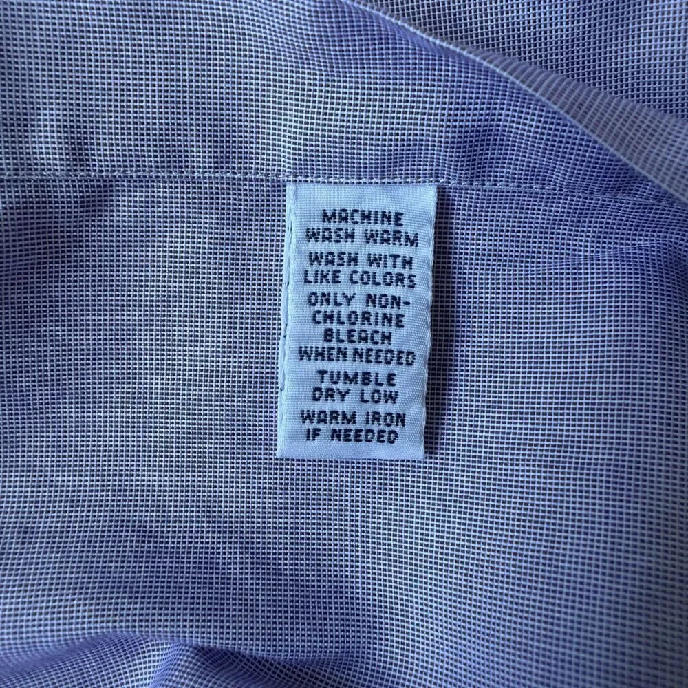 Ralph Lauren Classic Fit Purple Oxford Button Down Shirt W/ Green Pony Size XXL